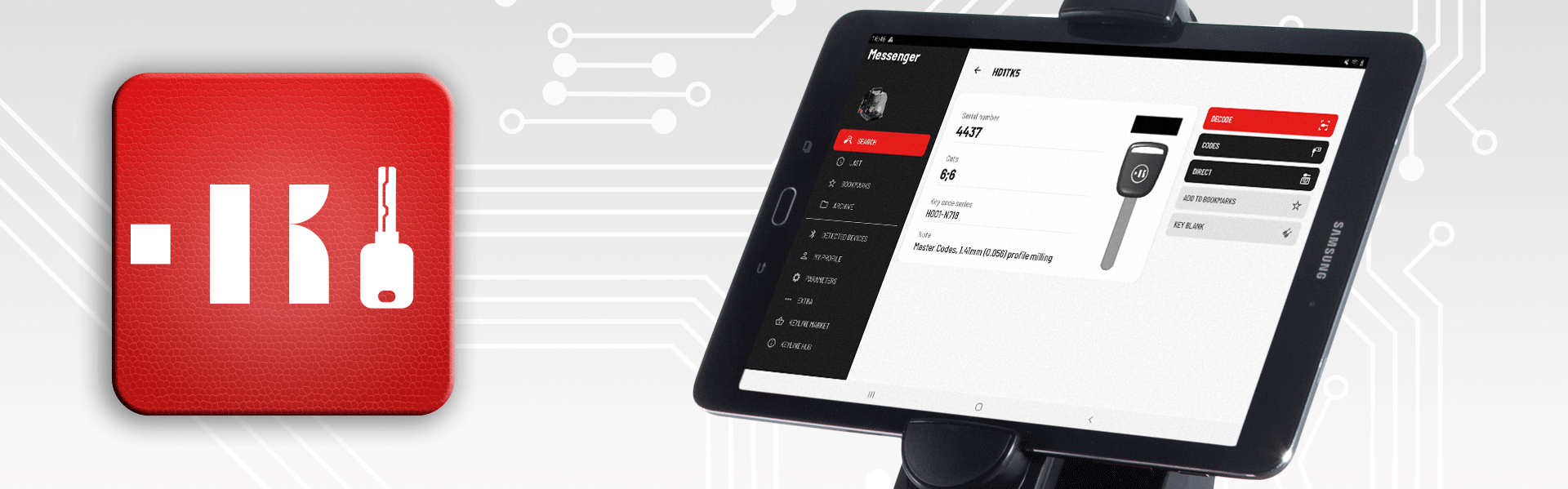 Keyline Duplicating Tool App